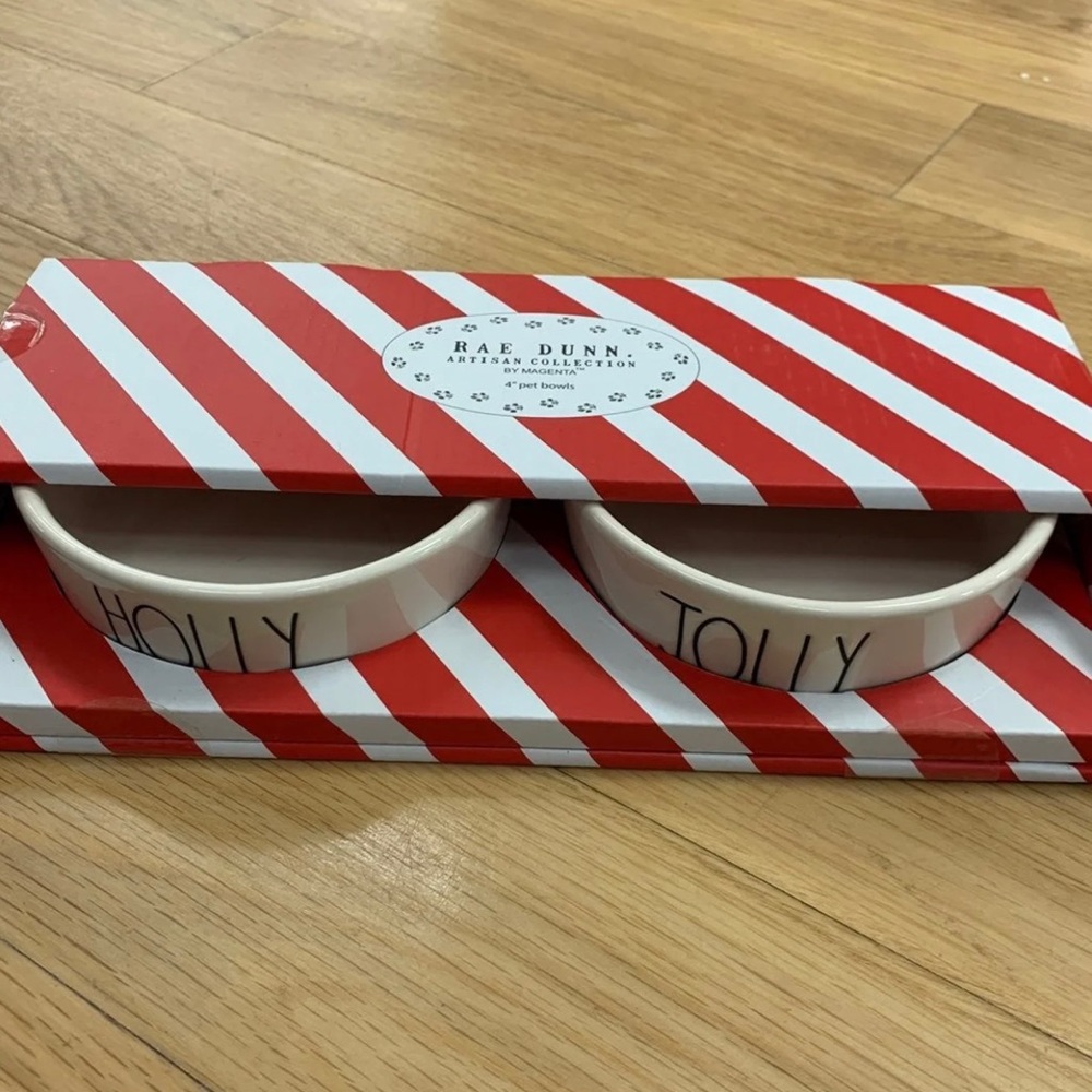 Rae Dunn Pet Bowls